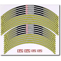 Amazon.co.jp: ヨシムラ リムステッカーTYPE-A (21/18-19インチ