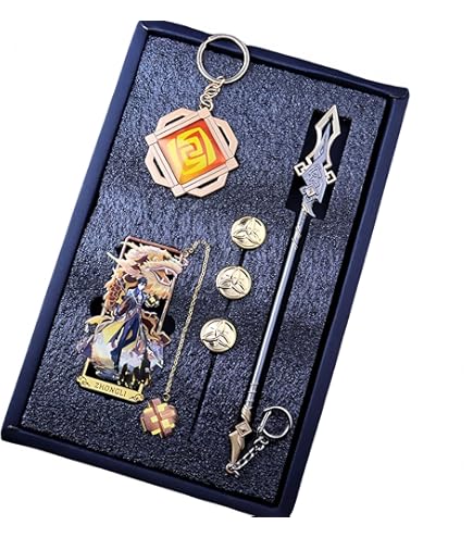 Amazon.co.jp: 原神 ナヒータ 神の目 キーホルダー 武器 8点