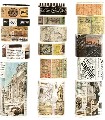 Amazon.co.jp: ZMLSED ヴィンテージワールドトラベルマップ 和紙