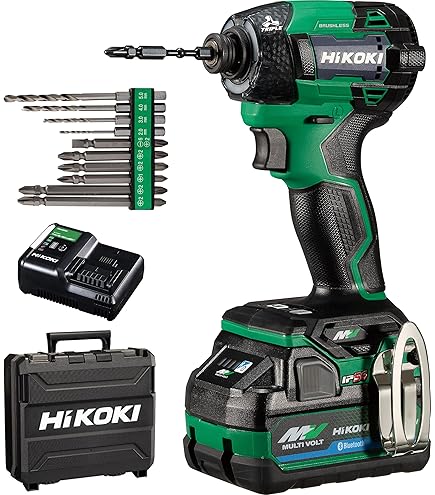 Amazon | 【セット買い】 HiKOKI(ハイコーキ) 18V充電式インパクト