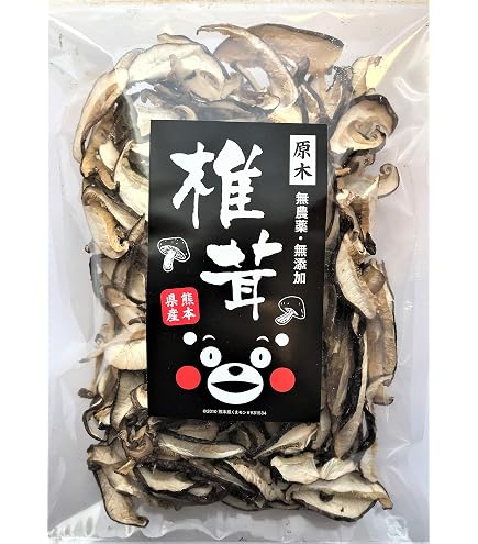 Amazon.co.jp: 姫野一郎商店 大容量 大葉椎茸 400g バレ 干し椎茸 国産