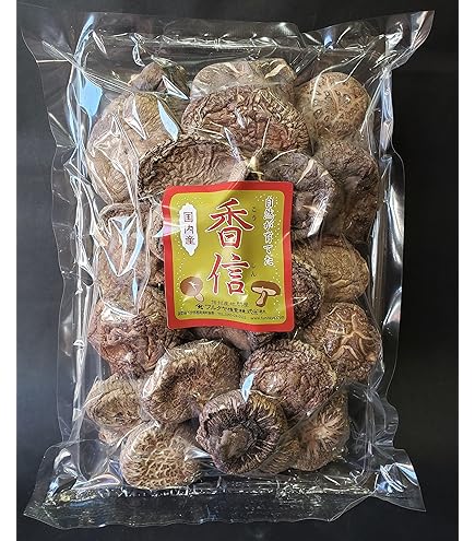 Amazon.co.jp: 国産 乾燥椎茸 1kg （お徳用） 国内産 干し椎茸 原木乾