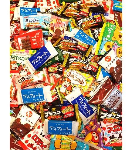 Amazon.co.jp: チョコレート菓子 13種 100袋以上（104袋） 約1㎏ 業務