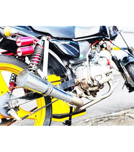 Amazon | CB250T CB400T メガホン マフラー メッキCN