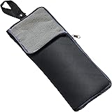 【Amazon.co.jp限定】 ベーシックスタンダード(Basic Standard) 超 吸水 マイクロファイバー 折り畳み傘 用 傘カバー レギュラー 25cm ブラック