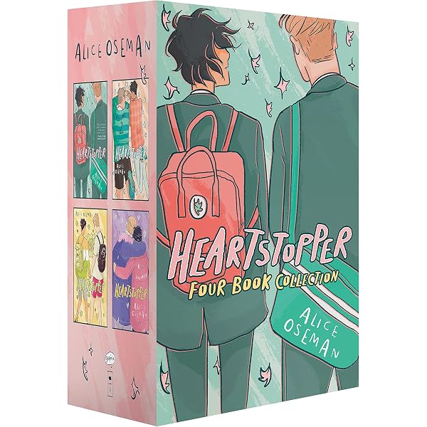 Heartstopper Series, Set of 5 Books, Vol. 1-5 : Alice Oseman