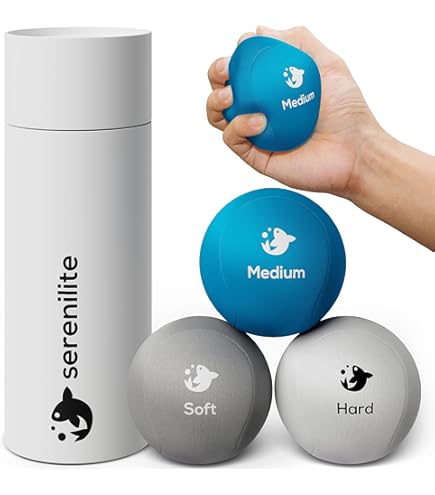 Amazon | Serenilite 手療法用ストレスボール - ストレス解消に最適