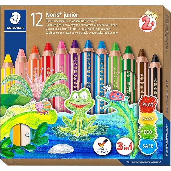 STAEDTLER Noris Jumbo 128 Colouring Pencils - Assorted - Pack - View #7