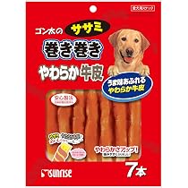 Amazon.co.jp: ゴン太 ゴン太のササミ巻き巻き やわらか牛皮 7本入 Amazon.co.jp: ゴン太 ゴン太のササミ巻き巻き やわらか牛皮 7本入