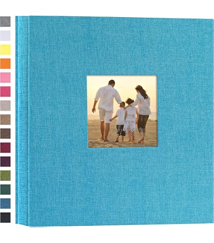 Walther Design Fun Memo Slip-in Photo Album - Holds 300 4x6 Photos, Red - View #5