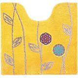 オカ トイレマット エトフ トォワ 約60×64cm イエロー1. レギュラーサイズ