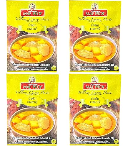 Amazon | イエローカレー カレーペースト 50g x 5袋 メープロイ (MAE