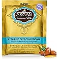 HASK Argan Oil Repairing Deep Conditioner Treatment for all hair types, colour safe, gluten-free, sulfate-free, paraben-free 