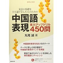 文法の基礎をひと通り学んだ人のための中国語表現 実力アップドリル