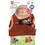 ミニマルランド うさちゃんのらくらくベストハーネス ブラウン M サイズ