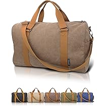 Amazon | hichago ボストンバッグ 【厚手のキャンバス生地