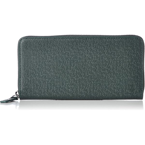 新品・未使用　LANVIN コレクション　メンズ　グリーン長財布 LANVIN COLLECTION couleur du vin かぶせ型長財布 商品｜THE