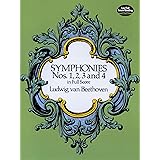 Beethoven: Symphonies Nos. 1,2,3 and 4 in Full Score