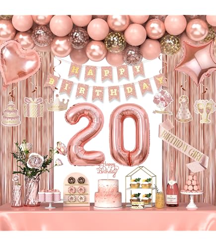 18 Geburtstag Deko 18. Geburtstag Deko Set - Banner Mit Girlanden Für Party Gold Deko Set Banner Wirbel Zahlen Geburtstagsparty