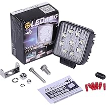 2個セット 650-45w 角型 広角60度 新品★LED作業灯 ノイズレス対応 2個セット 650-45w 角型 広角60度 新品☆LED作業灯 ノイズレス対応