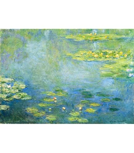 Amazon.co.jp: アペックス 絵画 モネ『睡蓮の池・緑のハーモニー(大