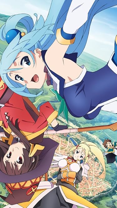 2024春アニメ - アクア,めぐみん,ダクネス,カズマ