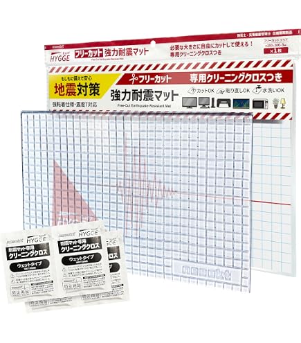 Amazon.co.jp: プロセブン 耐震マット [耐荷重目安100kg /フリーカット