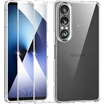 Amazon.co.jp: Sony Xperia 1 VII ケース クリア 耐衝撃 ガラス
