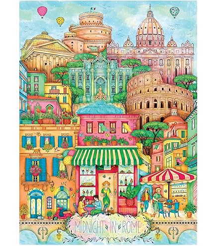 Madalina Tantareanu Art Puzzle 1000 Piece San Francisco Puzzle