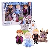 Disney アナと雪の女王 2 ぬいぐるみコレクターセット アナ、エルサ、クリストフ、オラフ、スヴェン、トロールが含まれます。対象年齢3歳以上 Just Play