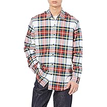 Amazon Essentials フランネルシャツ 長袖 メンズ Amazon.co.jp: [Amazon Essentials] フランネルシャツ 長袖