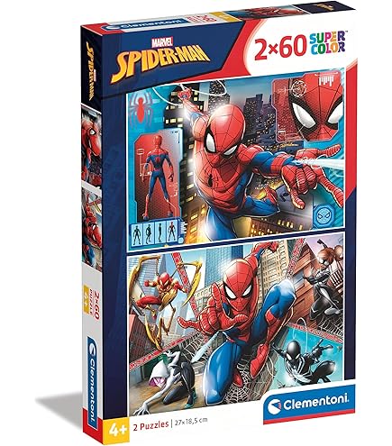 Amazon.co.jp: Clementoni 25238 スパイダーマン 25238-スーパーカラー