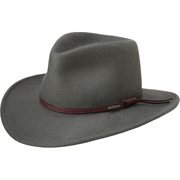 Amazon | Stetson HAT メンズ US サイズ: 6 7/8 カラー: ブラウン