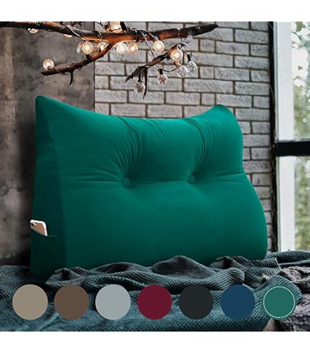 Amazon.co.jp: VERCARTラージベッドレストウェッジリーディングピロー