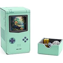 デッキケース33個 デッキシールド28個 ダメカンケース7個 カードBOX9個 Amazon.co.jp: デッキケース トレカケース ゲーム機型 推し窓 ダメカン