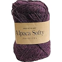 Amazon | ニッケビクター毛糸 アルパカソフティ 秋冬毛糸 col.259 40g 