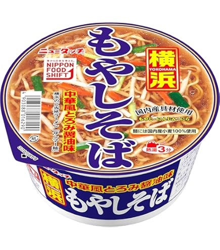 Amazon.co.jp: ヤマダイ ニュータッチ 横浜もやしそば 92g ×12個