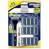 Schick(シック) ハイドロ5プレミアム パワーセレクト クラブパック(ホルダー(刃付き)+替刃12コ) 髭剃り カミソリ