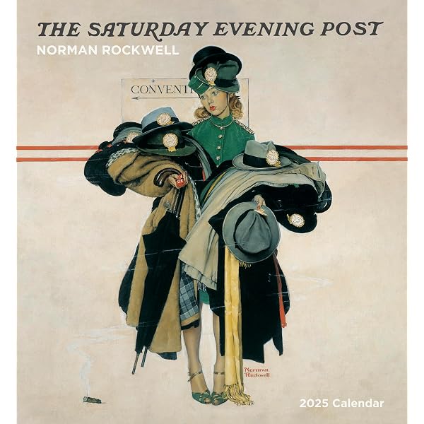Amazon | Norman Rockwell: The Saturday Evening Post 2026 Wall