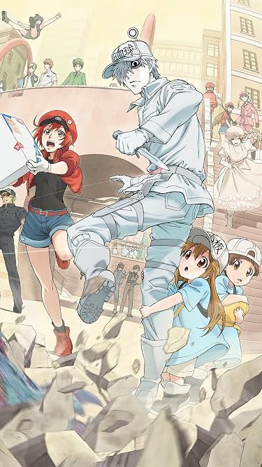 2021冬アニメ - 白血球/好中球,赤血球（せっけっきゅう）,血小板