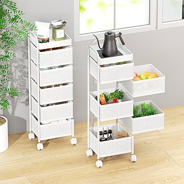 キッチンスペースの有効活用 収納 キャスター カート 71b-PieWKmL._AC_UF350,