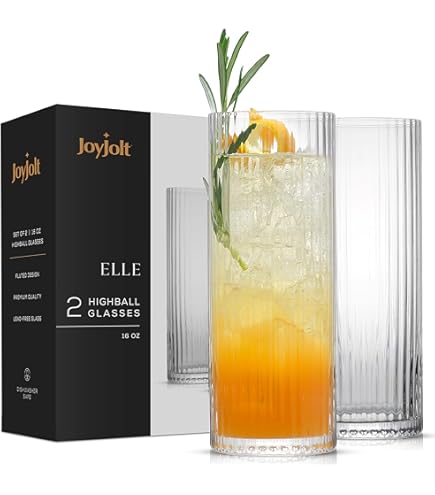 Sun's Tea Double Wall Insulated Glasses – Set Of 2 – Keeps Drinks Cold & Hot, No Sweat, Ultra Durable Borosilicate Glass – 14 Oz Tall Glasses For Cocktails, Beer, Juice & More - View #10