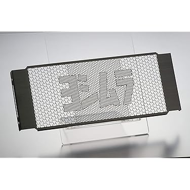 ラジエーターカバー　ジェイド250　オイルクーラー風　かっぺ　ブラック　パール入 ラジエーターカバー ジェイド250 オイルクーラー風 かっぺ