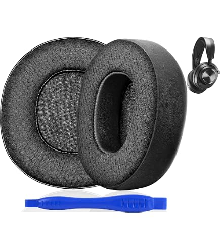 【純正イヤーパッド未使用】Arctis Nova Pro Wireless Amazon | Arctis Nova Pro ワイヤレスゲームヘッドフォン用交換用