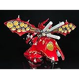 HGUC 1/144 MSN-04II ナイチンゲール用 メタルバーニア+ステンレスパーツ豪華版セット (シルバー+ゴールド メタルバーニア セット + 金メッキ水転写式デカール)