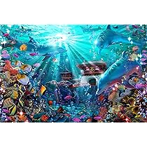 ビバリー　ジグソーパズル　ラッセン　アリエル　アンダー ザ シー　1000P ビバリー ジグソーパズル ラッセン アリエル アンダー ザ シー