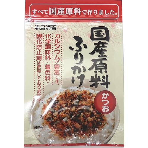 浦島海苔 国産原料ふりかけ かつお