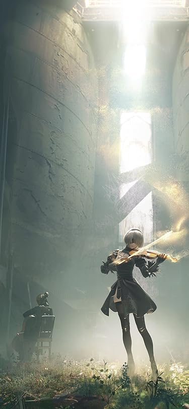 2023冬アニメ - 『ニーア オートマタ』演奏するヨルハ二号B型,ヨルハ九号S型 