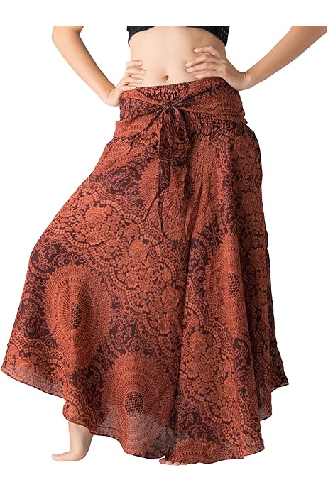 boho skirts amazon