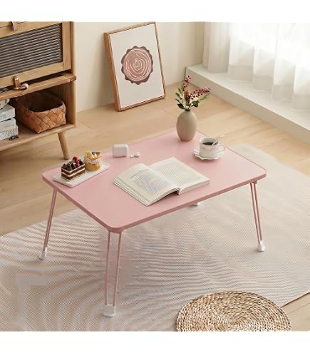 Amazon.co.jp: N&S ベッドテーブル ローデスク 幅60×奥行40×高さ28cm
